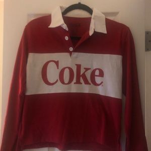 Coca Cola shirt in red